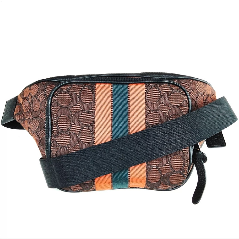 ❌SOLD❌Authentic COACH Stylish Brown and Orange Men's Bag